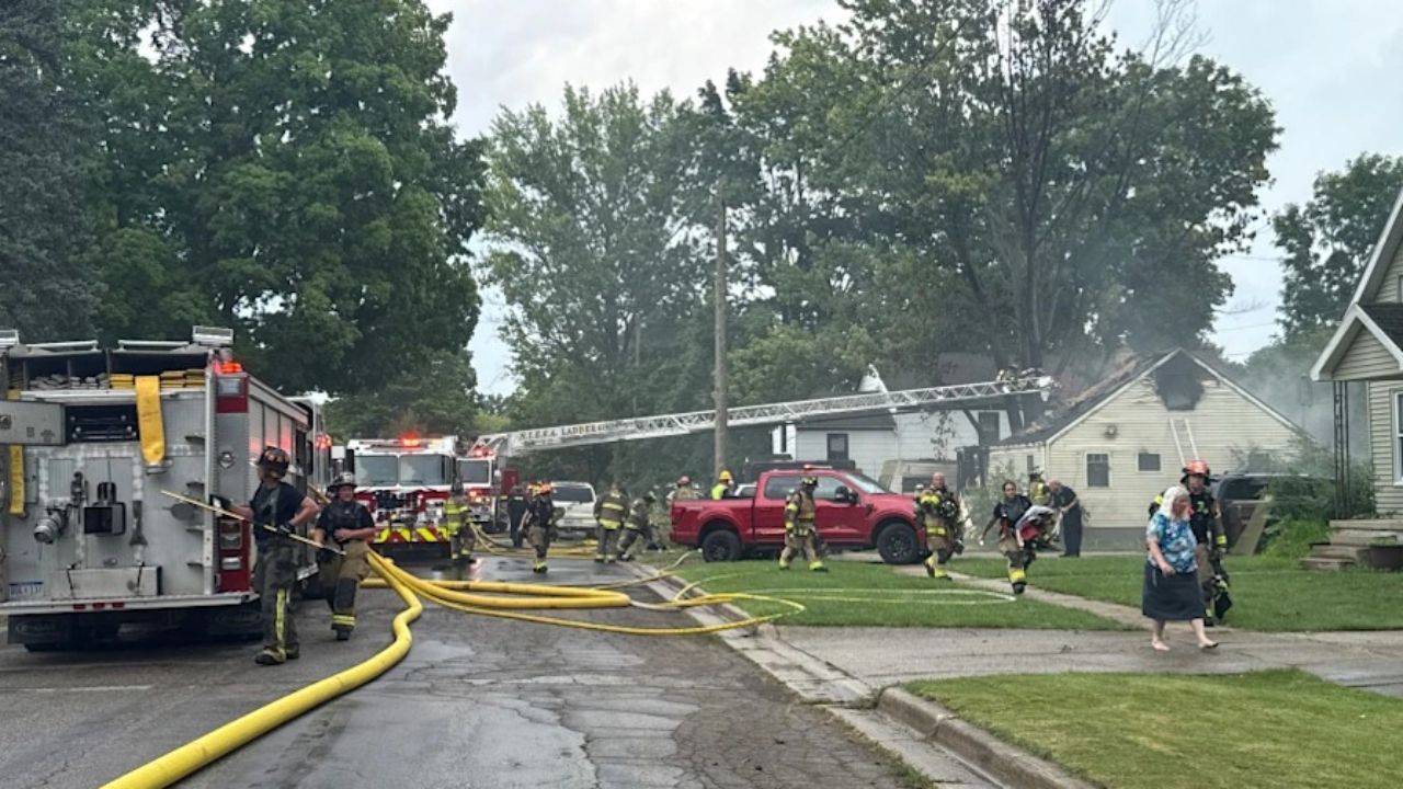 Firefighters Rush into Burning Twinsburg Home to Save 8-month-old from Basement