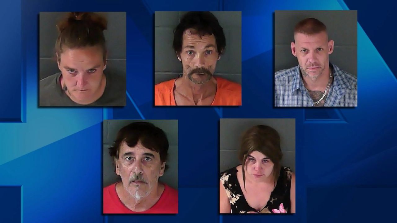 Five Arrested in Spencer County Drug Investigation Involving Methamphetamine and Prior Offenders