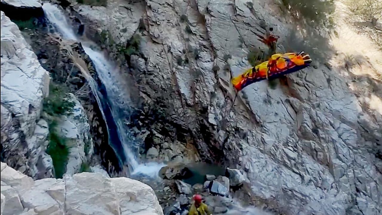 Hiker Rescued After 25-Foot Fall at Big Falls, Airlifted With Serious Injuries