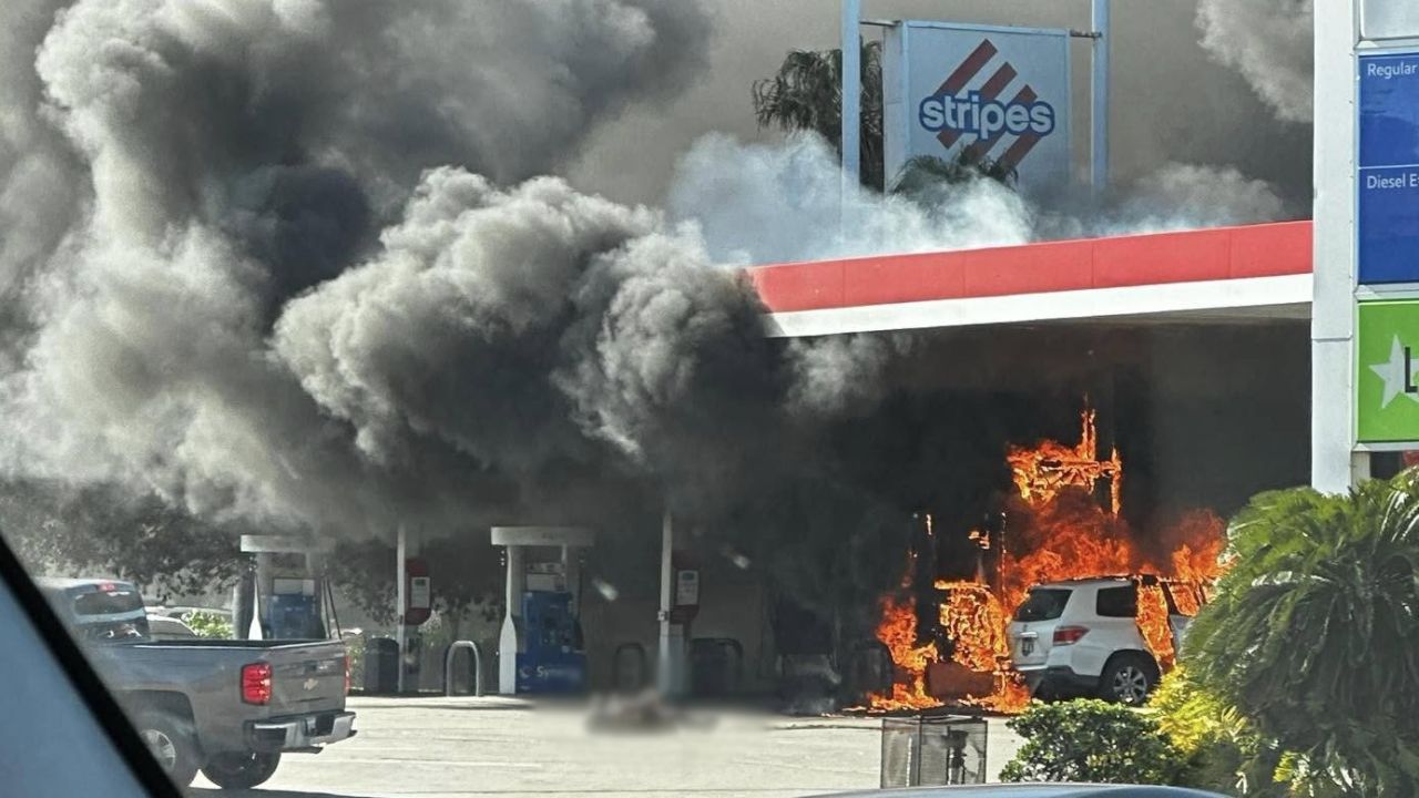 Man Dies After Setting Fire at Stripes Gas Station, Officials Confirm Arson