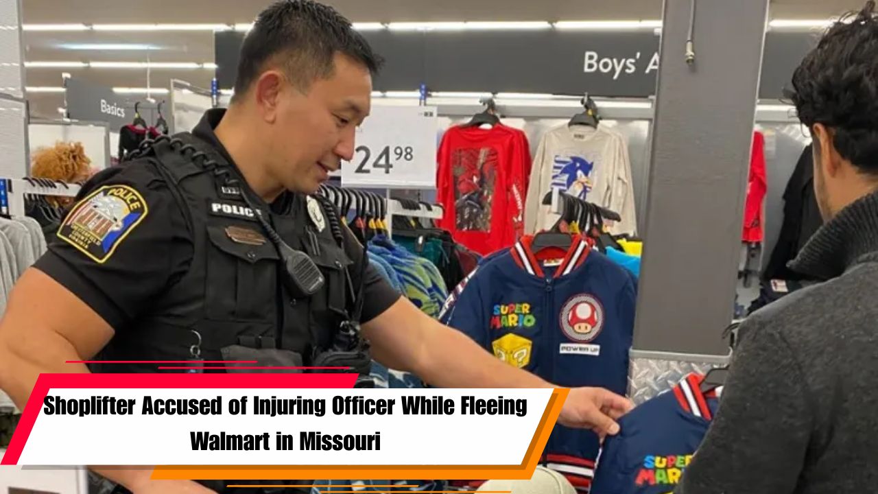 Shoplifter Accused of Injuring Officer While Fleeing Walmart in Missouri