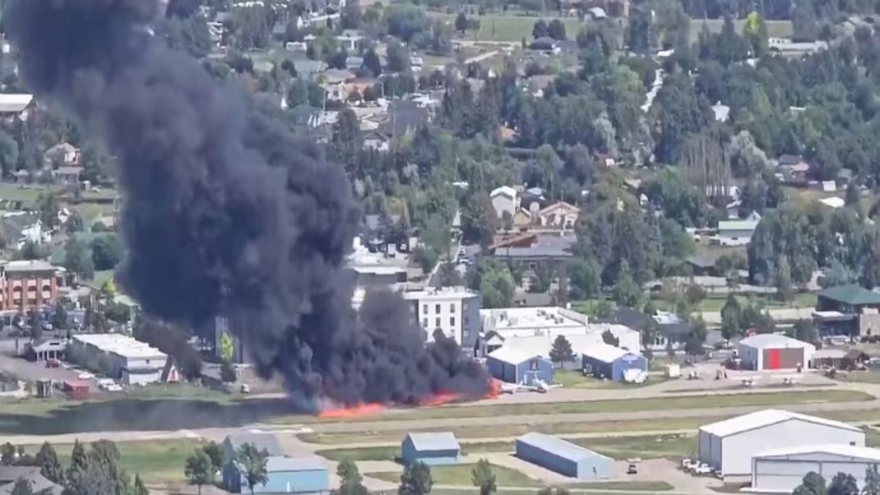 Small Plane Crashes Into Parked Aircraft at Kalispell Airport, All Four On Board Survive