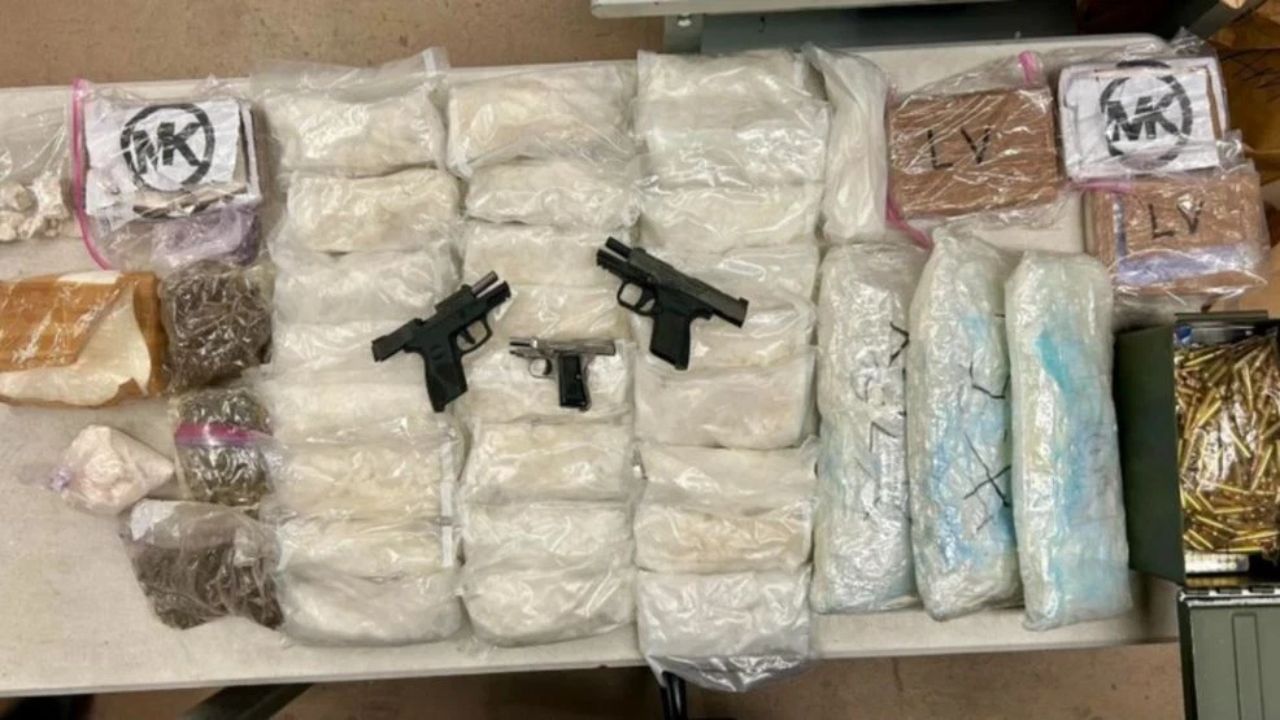 2 Gang Members Arrested in Bakersfield Drug Bust, Over 45 Pounds of Meth Seized