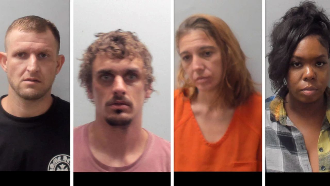 Four Face Charges after Law Enforcement Busted Synthetic Drugs, Meth in Talladega County