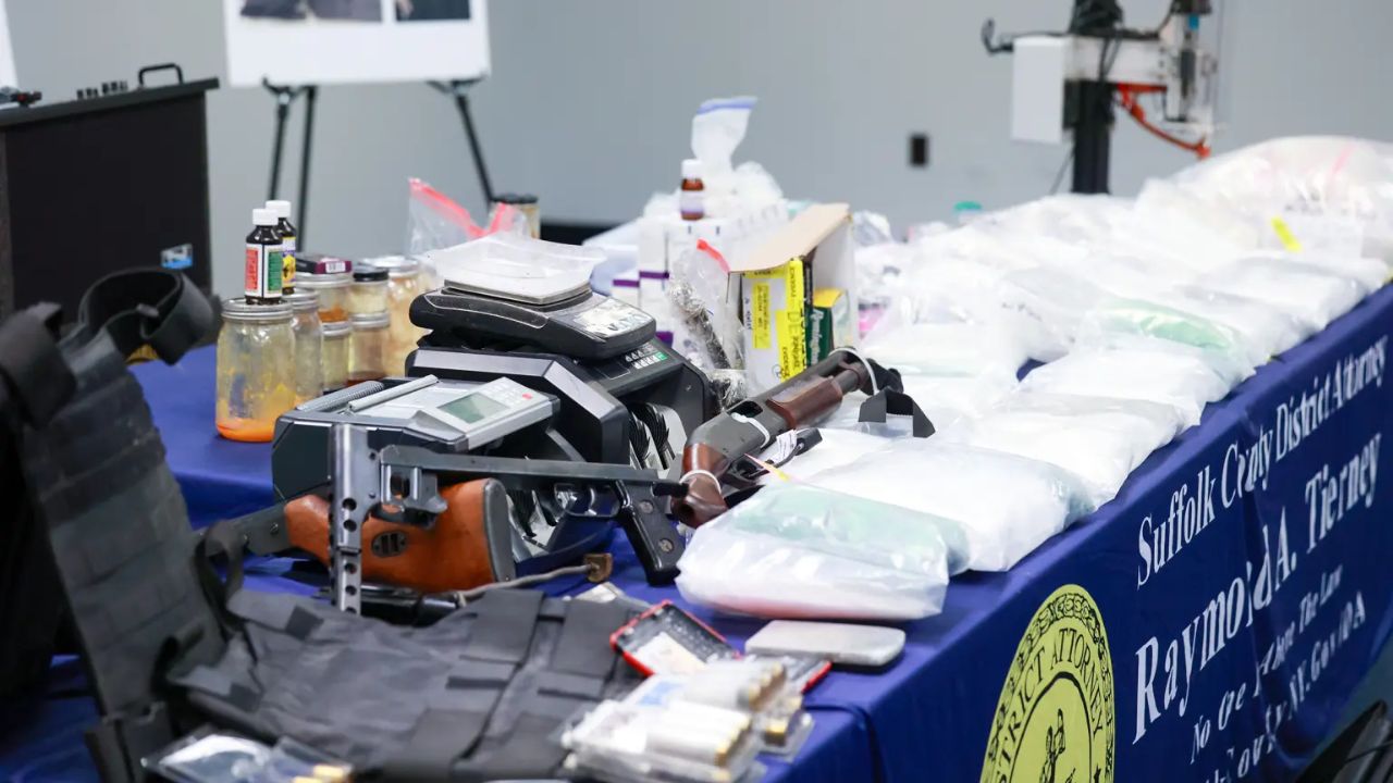 Long Island Couple Arrested for Trafficking Lethal Fentanyl and ‘Dragon’s Breath’ Ammo; Bond set at $2 Million