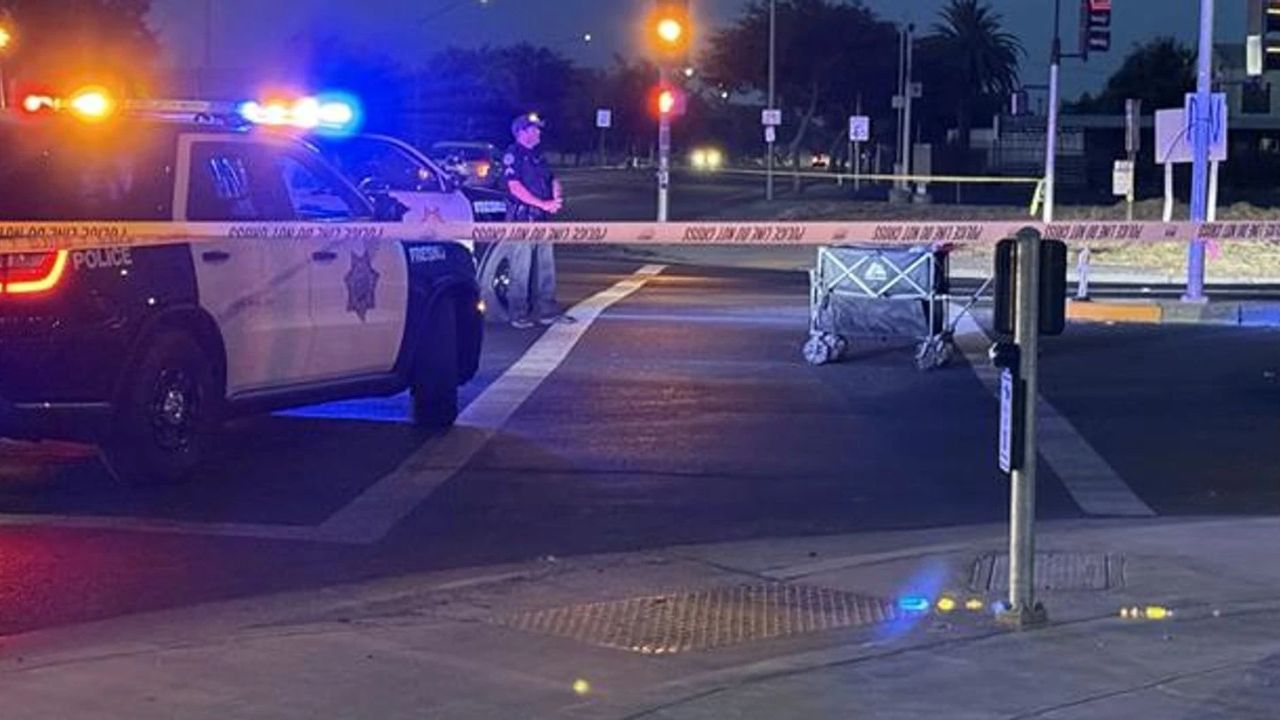 Man Killed while Crossing Busy Fresno Street, Police Investigating