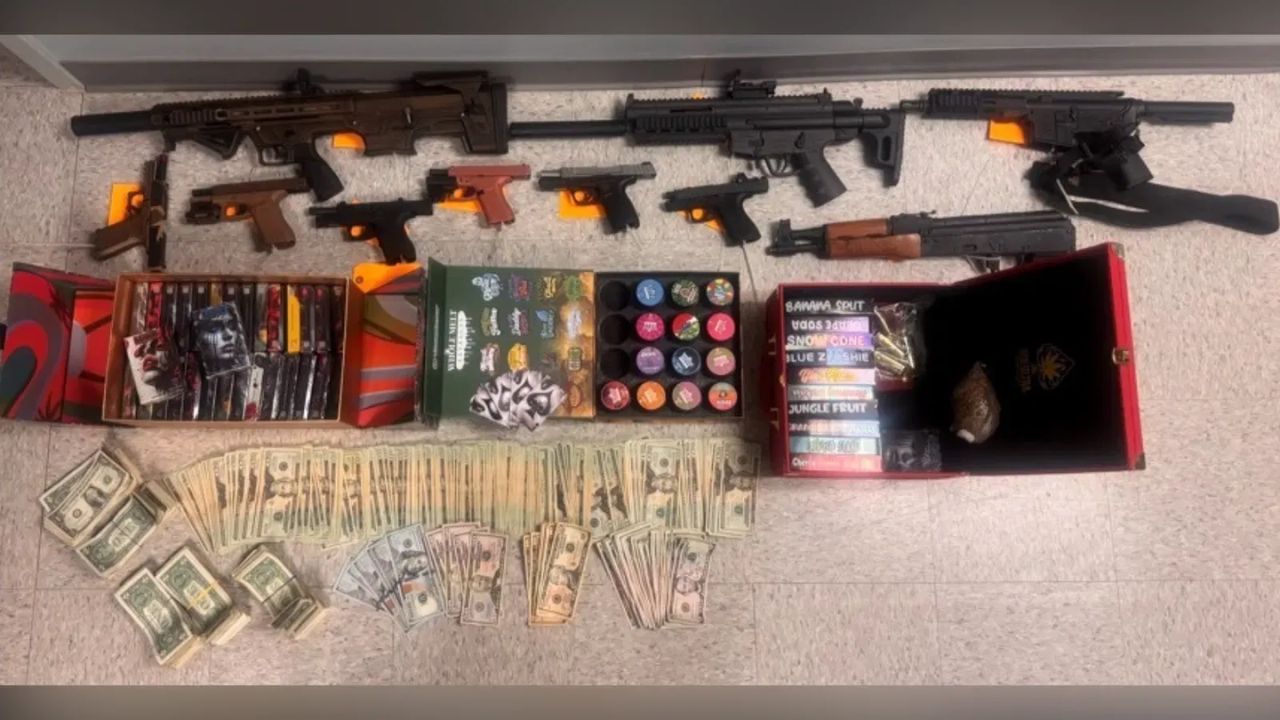 Marijuana, THC Wax, Xanax, and Firearms Seized in Rutherford County; Sheriff Thanks Community for Tip