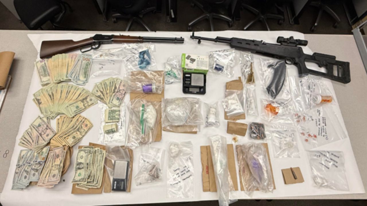 Over 50,000 Doses of Fentanyl, Firearms, 22 Dogs Confiscated in Oxnard Raid; One in Custody
