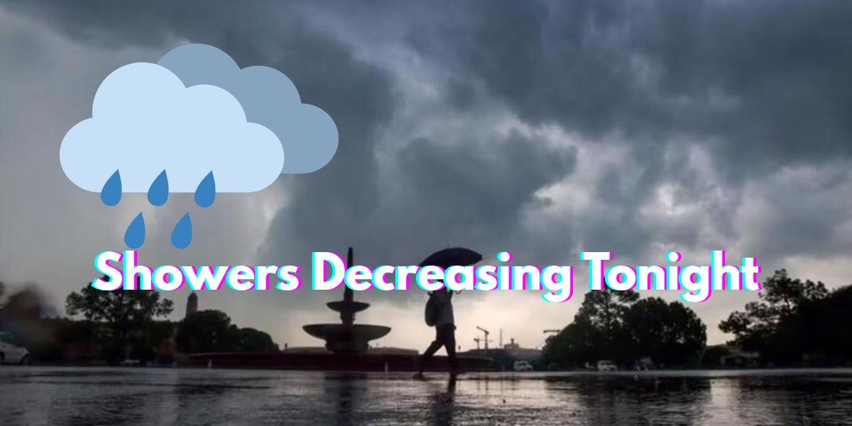 Showers Decreasing Tonight, Heavy Rain Possible Thursday Across the Region