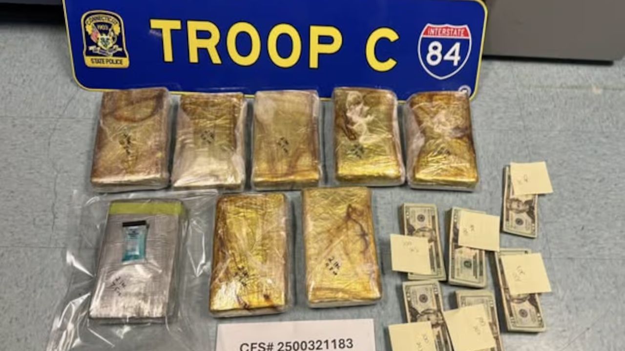 Willington I-84 Crash Uncovers $10K Cash, 8 Kilos of Cocaine; Driver Still at Large