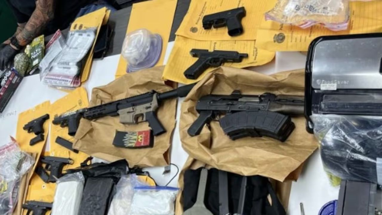 4,186 Grams of Fentanyl, 11 Firearms Confiscated by Kansas City Police in Downtown Raid