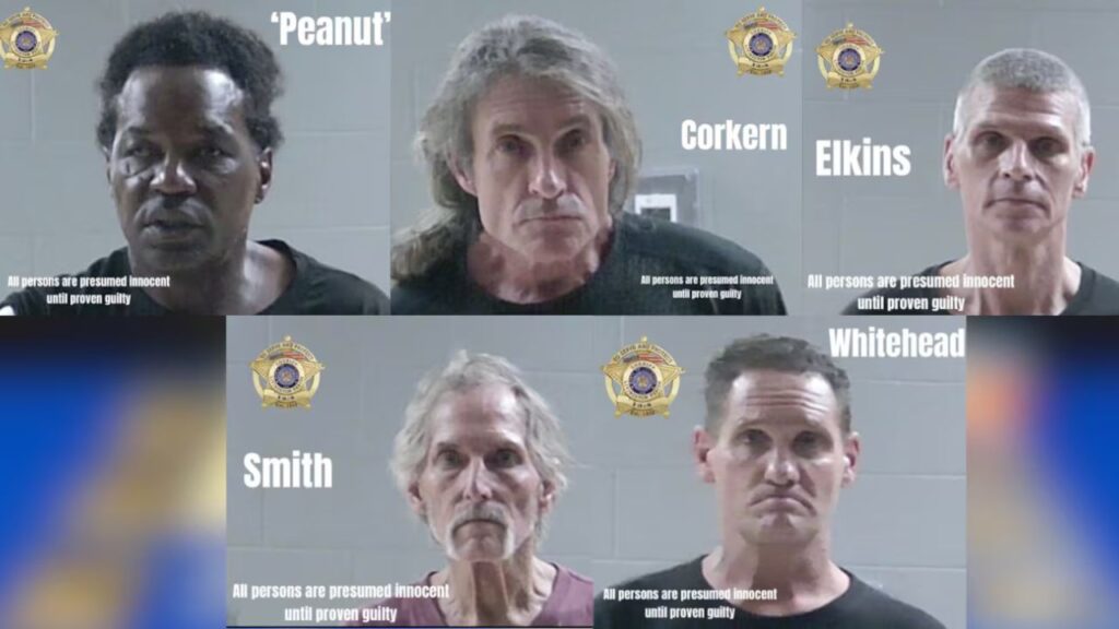 5 Men Arrested in Major Livingston Parish Drug Bust; Deputies Seize Fentanyl, Meth and Cash