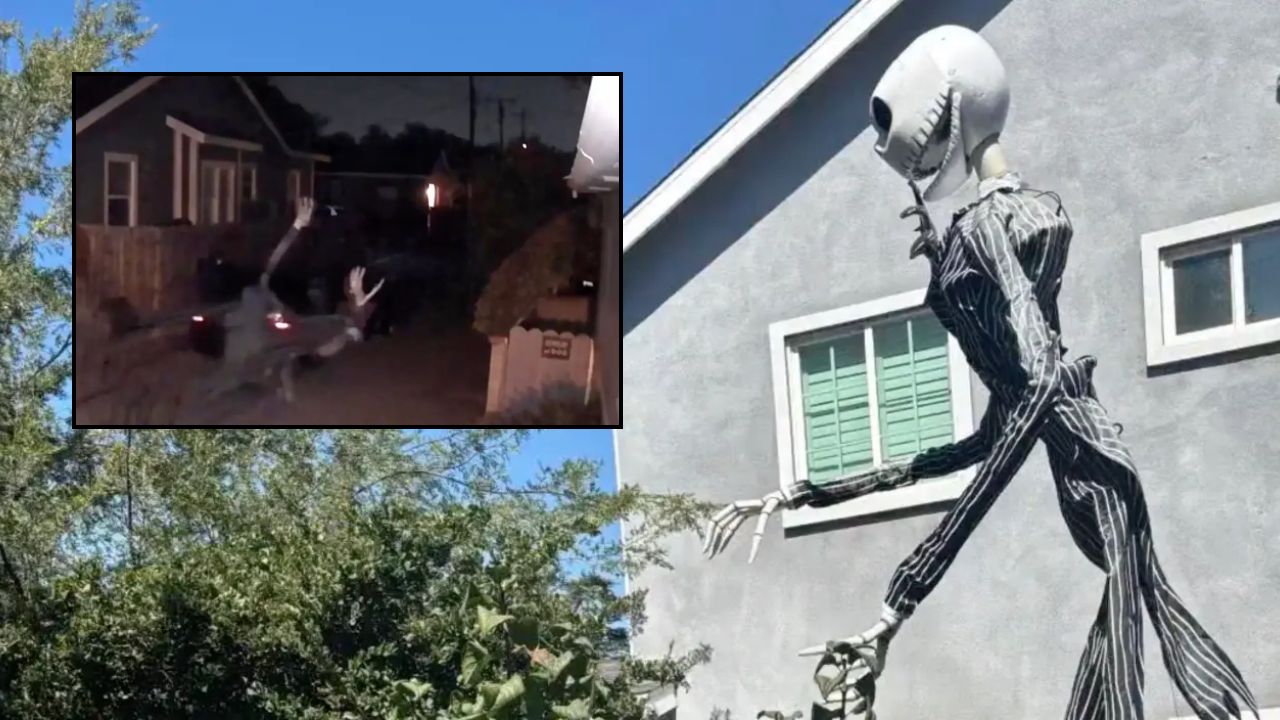 California Family Hopes for “Halloween Miracle” After 13-Foot Jack Skellington Stolen