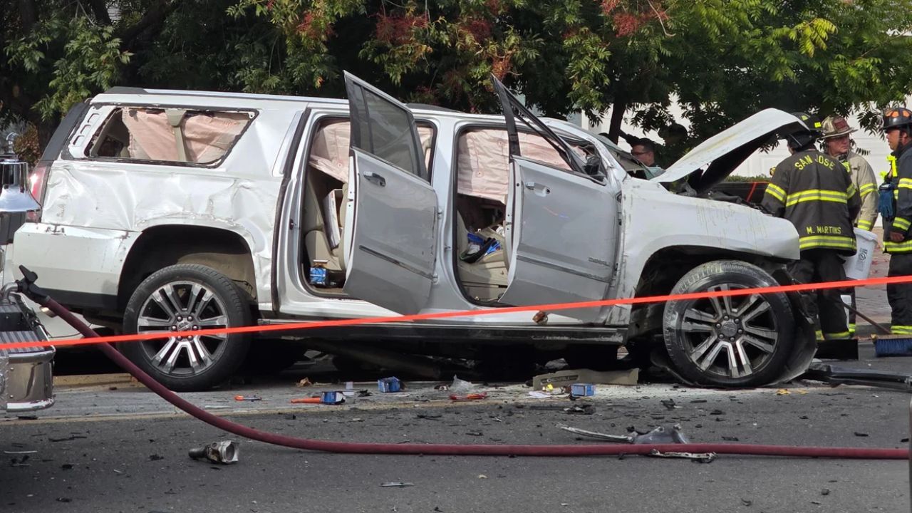 Fiery Three-Car Crash in Willow Glen Leaves One Dead, Another Critically Injured