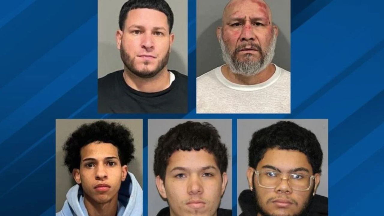 Five Men Arrested, Guns and $79,000 Cash Seized in Major Rhode Island Drug Operation