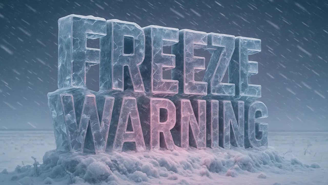 Freeze Warning Issued for Northern Arizona First Hard Freeze of the Season Expected