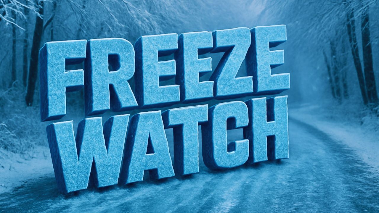 Freeze Watch Issued for Western Colorado and Eastern Utah as Temperatures May Plunge to 19°F