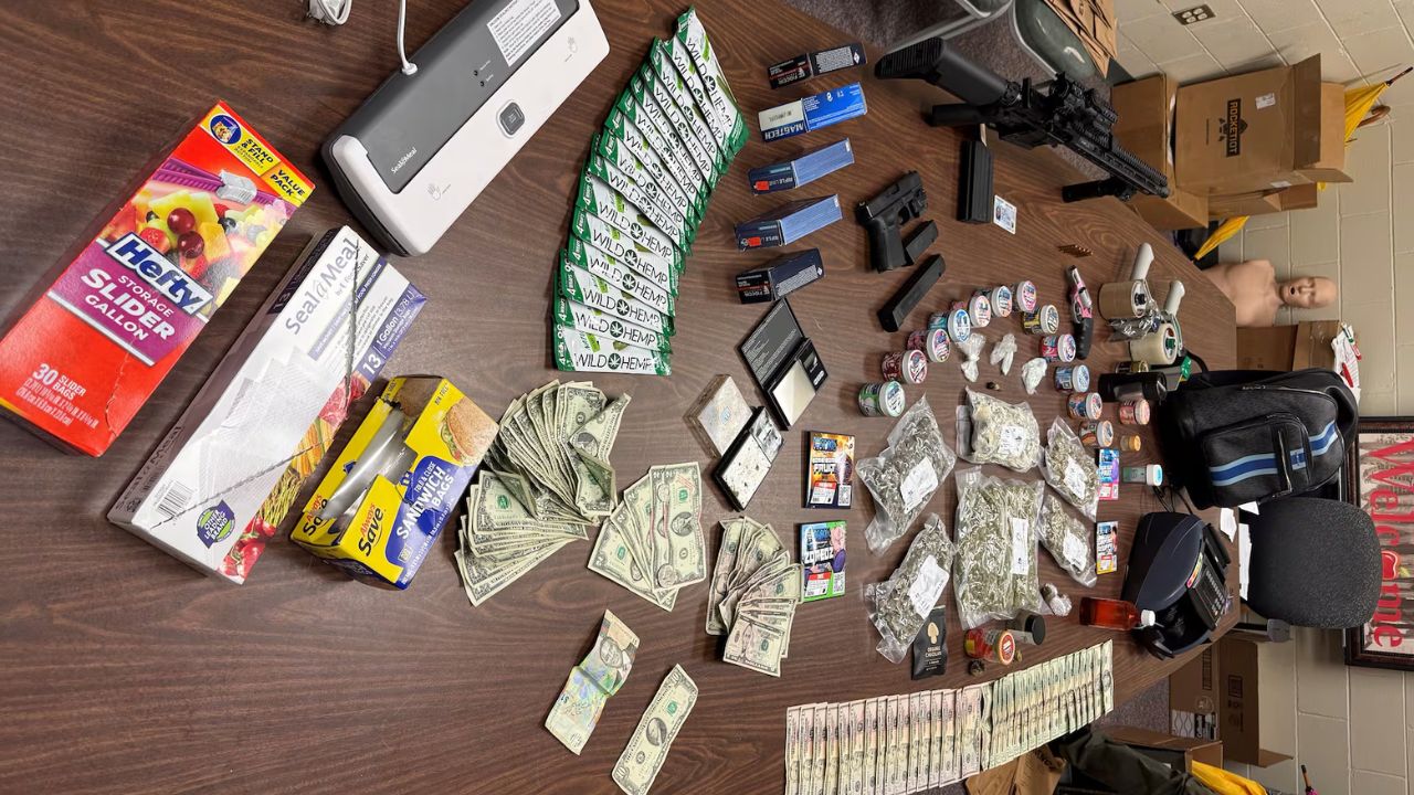 Man Arrested in Clinton, Mississippi Drug Bust Seizes Narcotics, Firearms, and Cash