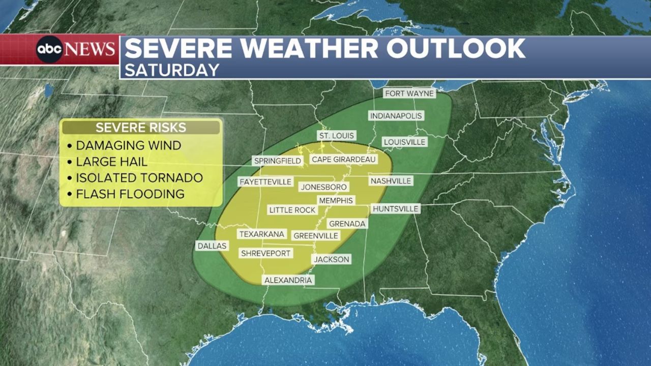 Midwest to Ohio Braces for Severe Storms, Tornadoes, and Flash Floods this Weekend