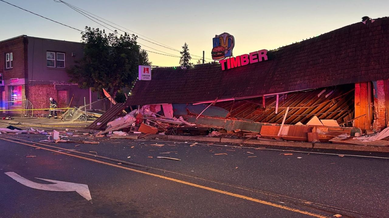 Roof Collapses after Fatal Crash into Boring Bar; Second Deadly Crash in Area in Two Days