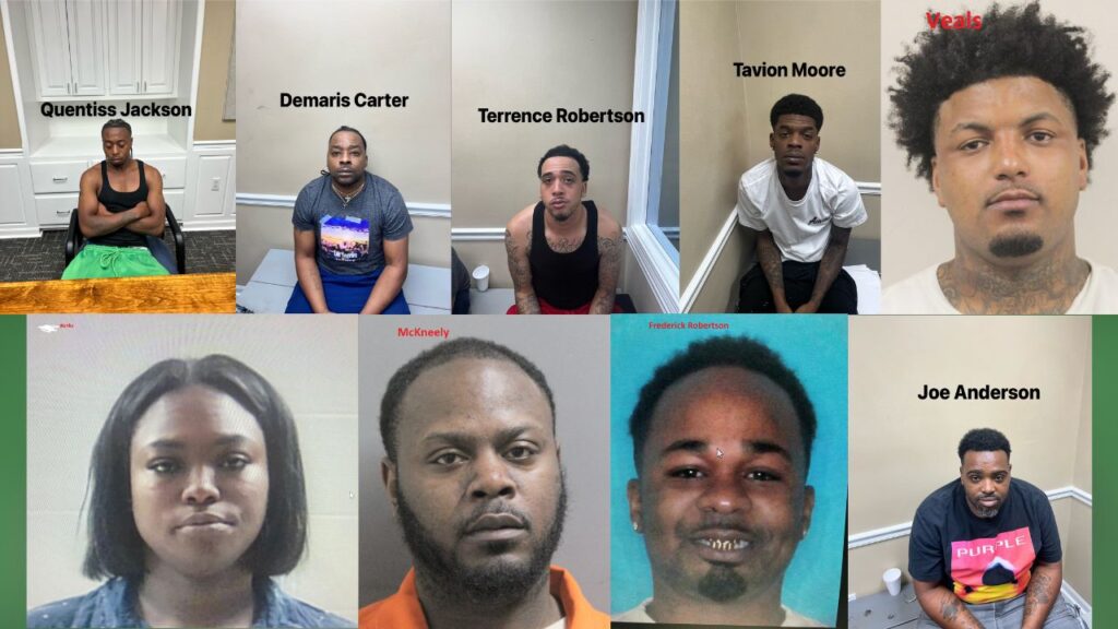 ‘Spider Nation’ Rap Label Members Arrested in East Baton Rouge Drug Investigation