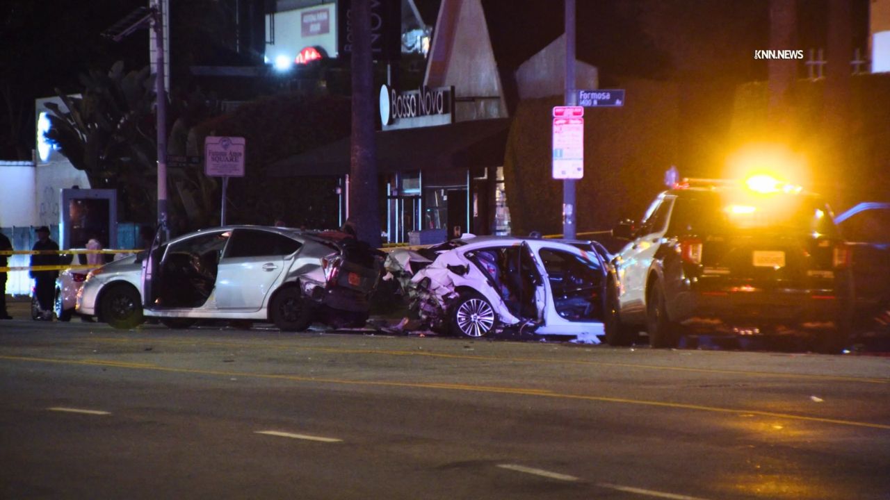 Driver Killed, Another Injured in Hollywood Crash on Sunset Boulevard
