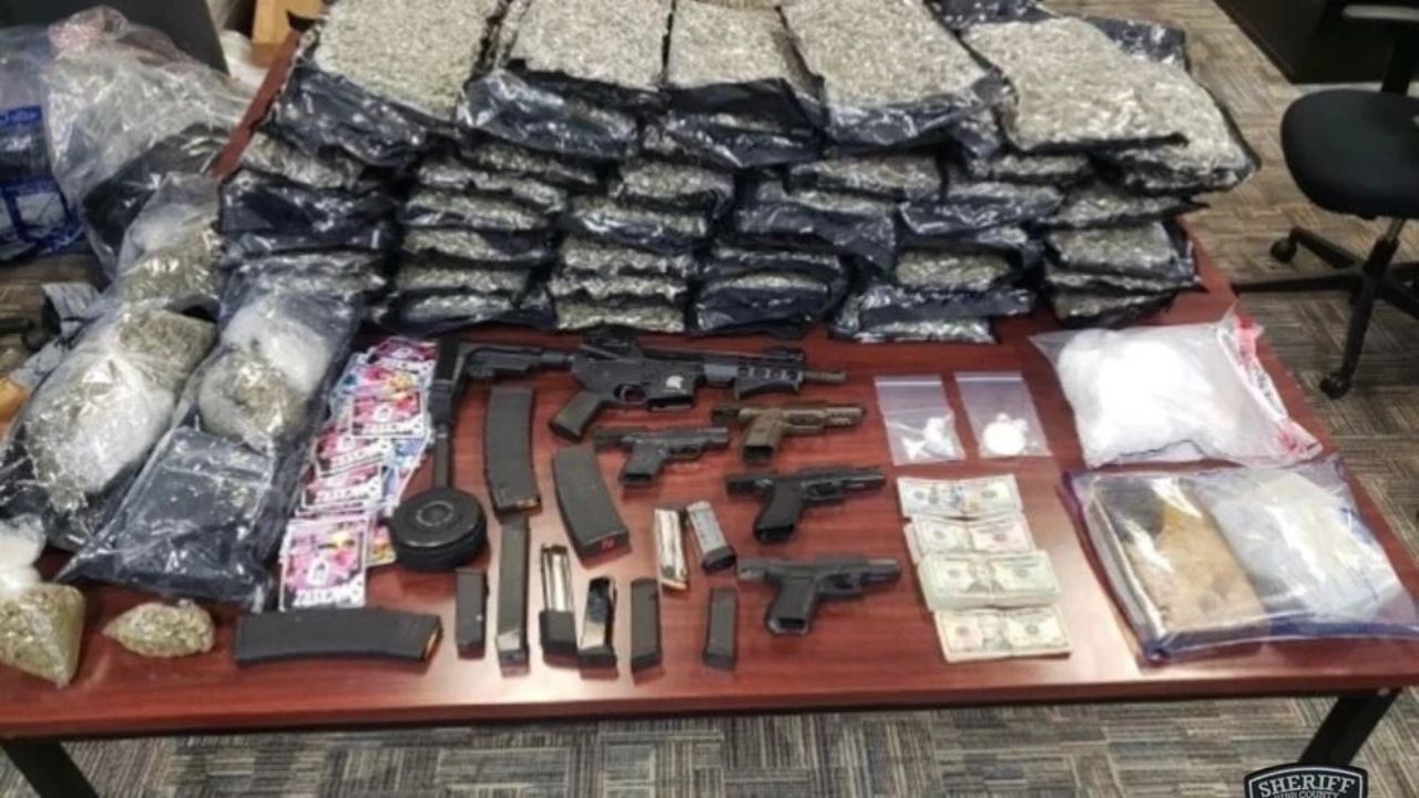 Massive Macon Drug Raid Nets Over $700K in Narcotics, Guns & Vehicles; Two Suspects Arrested