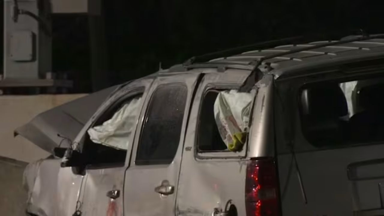 SUV Crashes in Violent Houston Rollover, Killing Driver and Prompting Large-Scale Freeway Shutdown