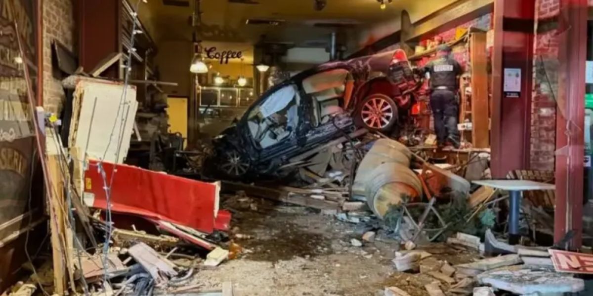 90-year-old Driver Crashes into Los Gatos Coffee Shop on Thanksgiving Night, Suspected of Alcohol Involvement