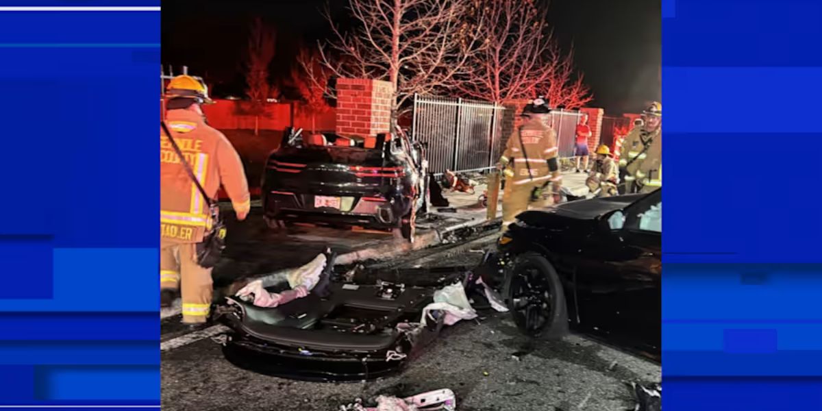 Chain-Reaction Accident of 6 Vehicles Injures Four, Roadways Cleared by First Responders in in Seminole County