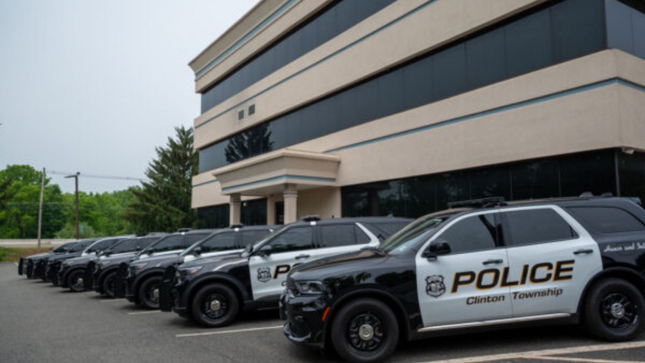 Clinton Township Assault Leads to Seven-Vehicle Crash on Hall Road, Woman Arrested