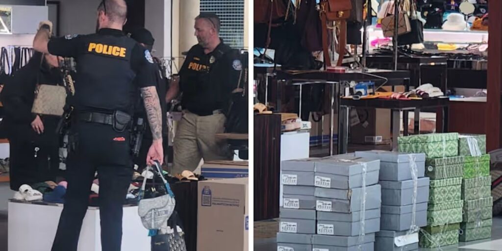 Fake Luxury Goods Busted Ocoee Police Confiscate Hundreds of Counterfeit Items at the Mall (1)