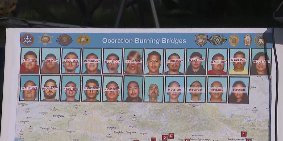 Federal Sweep Targets Puente-13 Gang, 16 Arrested in Violent Crime and Drug Trafficking Case