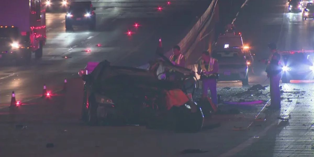 Fiery Crash on Interstate 5 Leaves One Dead, Shuts Down Major Freeway in Pacoima