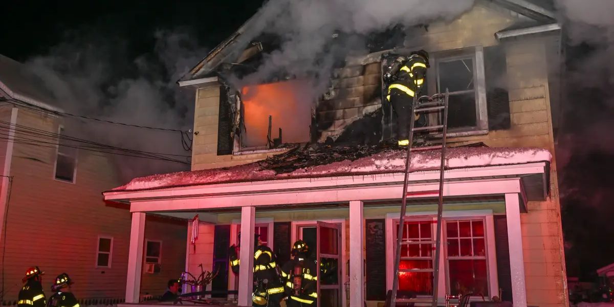 Long Island Man Killed, Son Seriously Injured in Late-Night Huntington Station House Fire