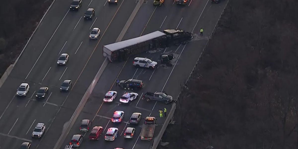 Major Multi-Vehicle Crash on New Jersey Turnpike Causes Massive Traffic Delays