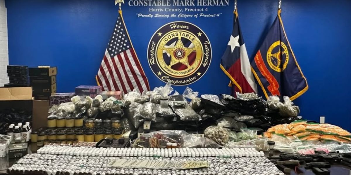 Massive Multi-Agency Drug Bust Uncovers Nearly 300 Pounds of Narcotics in Harris County; 1 in Custody