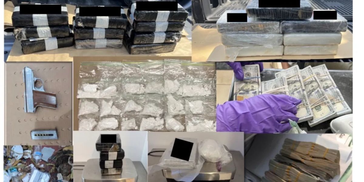 Miami Police and FBI Arrest 20 in Major Drug Trafficking Bust; Over 22 kg of Cocaine and $120K Seized