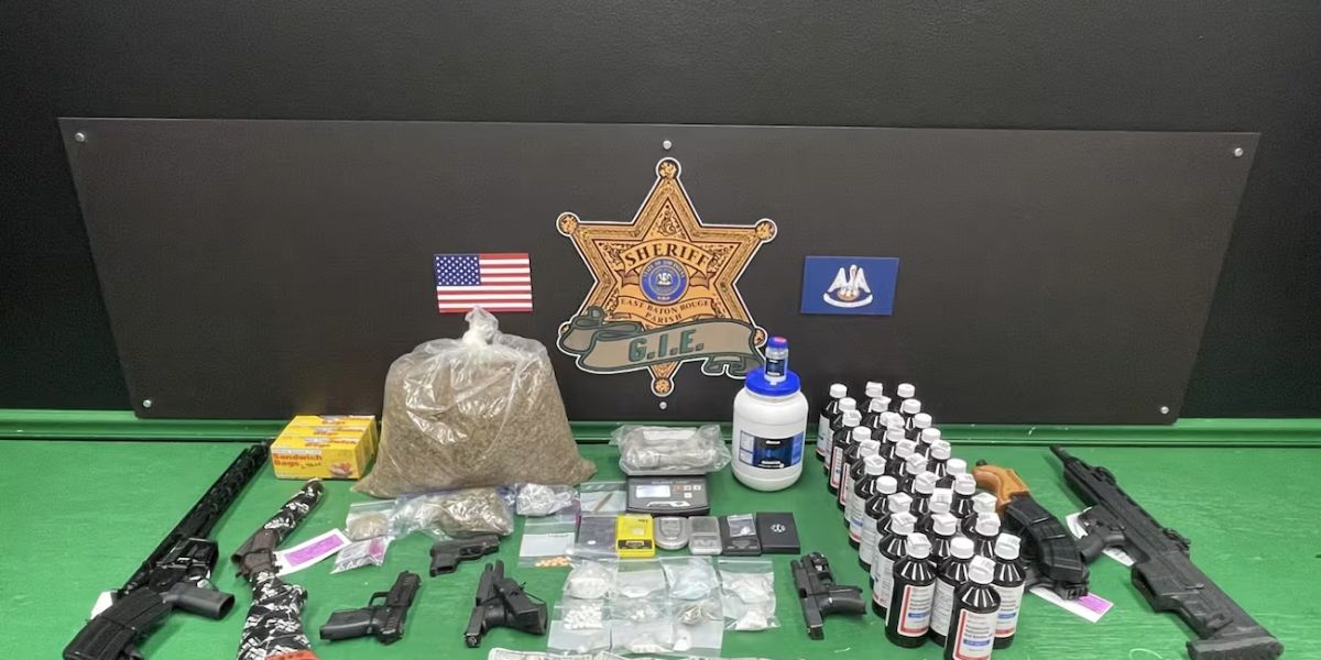 Multiple Arrests and Weapons Seized in Baton Rouge Drug Crackdown; Authorities Executed 14 Search Warrants