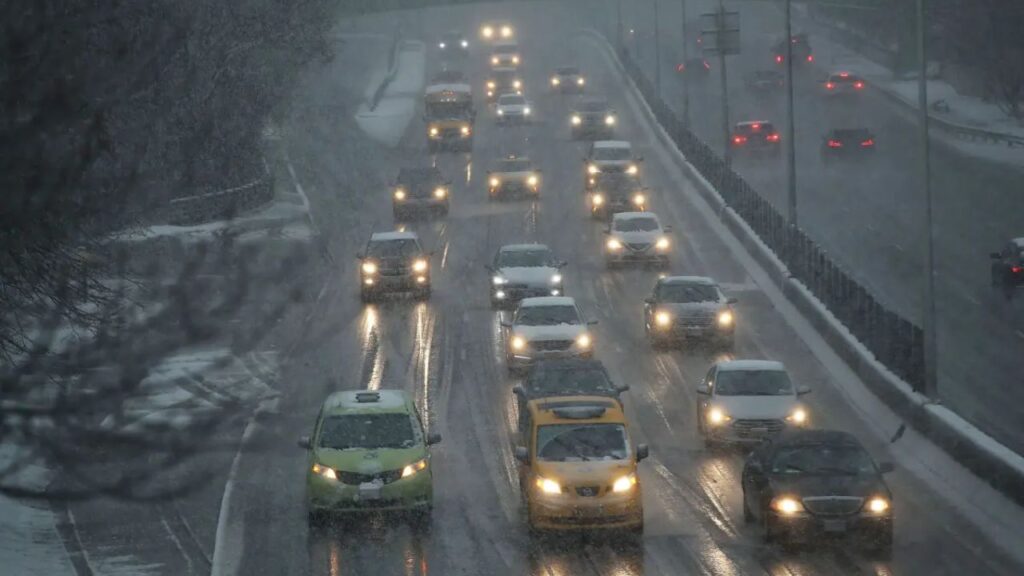 Nor’easter Brings Rain and Snow Across Northeast, Evening Commutes Most Treacherous, Officials Warn