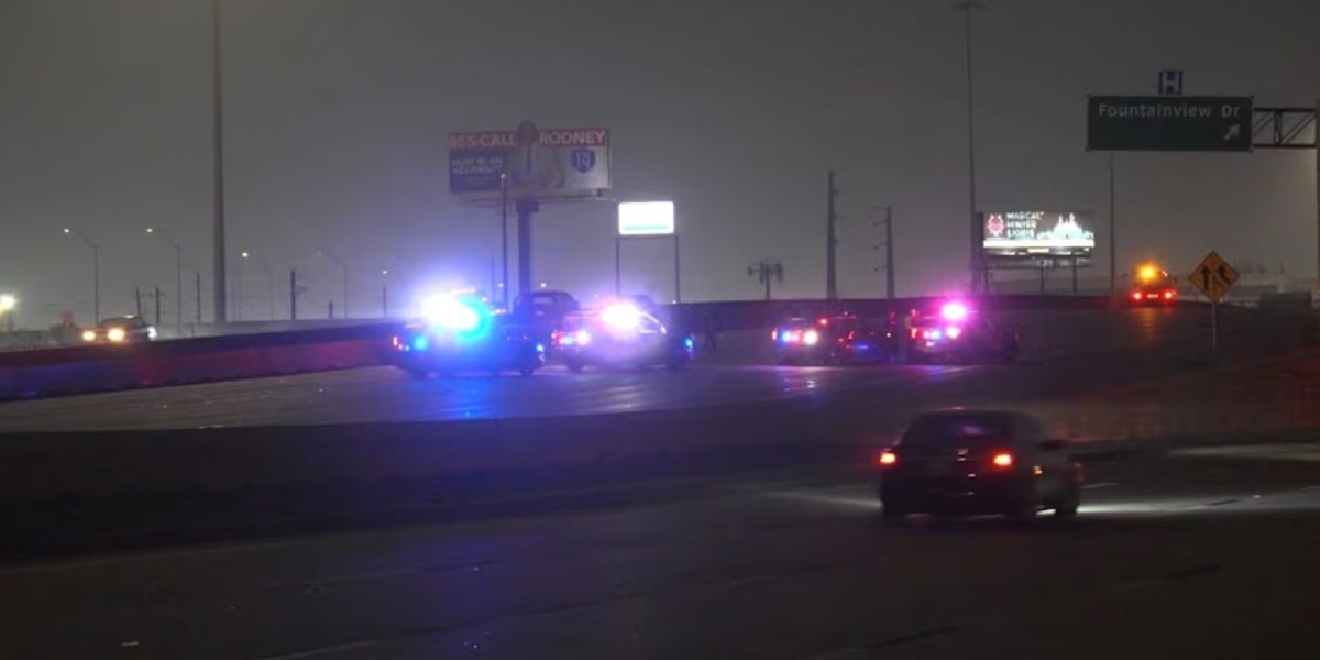 One Killed after Wrecker Slams into Disabled Car on Southwest Freeway in Houston