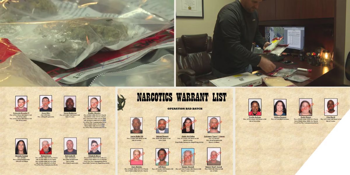 “Operation Bad Batch” Nets 16 Arrests in Bradford and Union Counties; Authorities Seek Four More Suspects