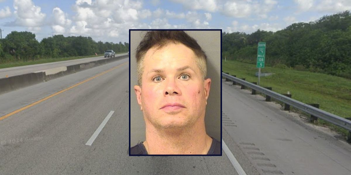 Palm Beach County Man Arrested for Allegedly Stalking Ex-Girlfriend Over 40 Miles on Turnpike