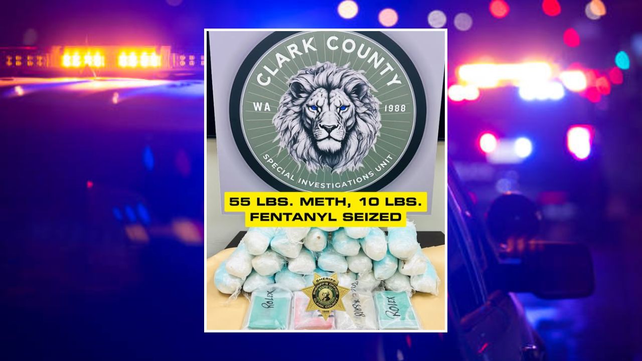 Traffic Stop Leads to Seizure of 55 Pounds of Meth and 10 Pounds of Fentanyl in Multi-State Drug Bust
