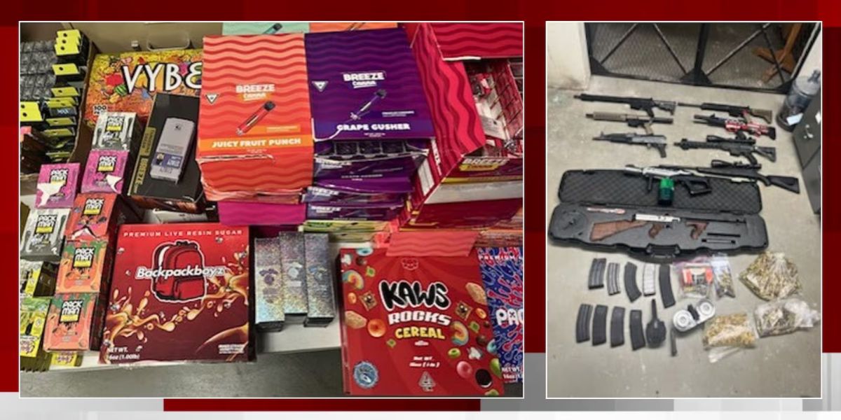 Van Wert Police Seize $250,000 in Drugs and Weapons, Warn Parents about THC Products Targeting Minors