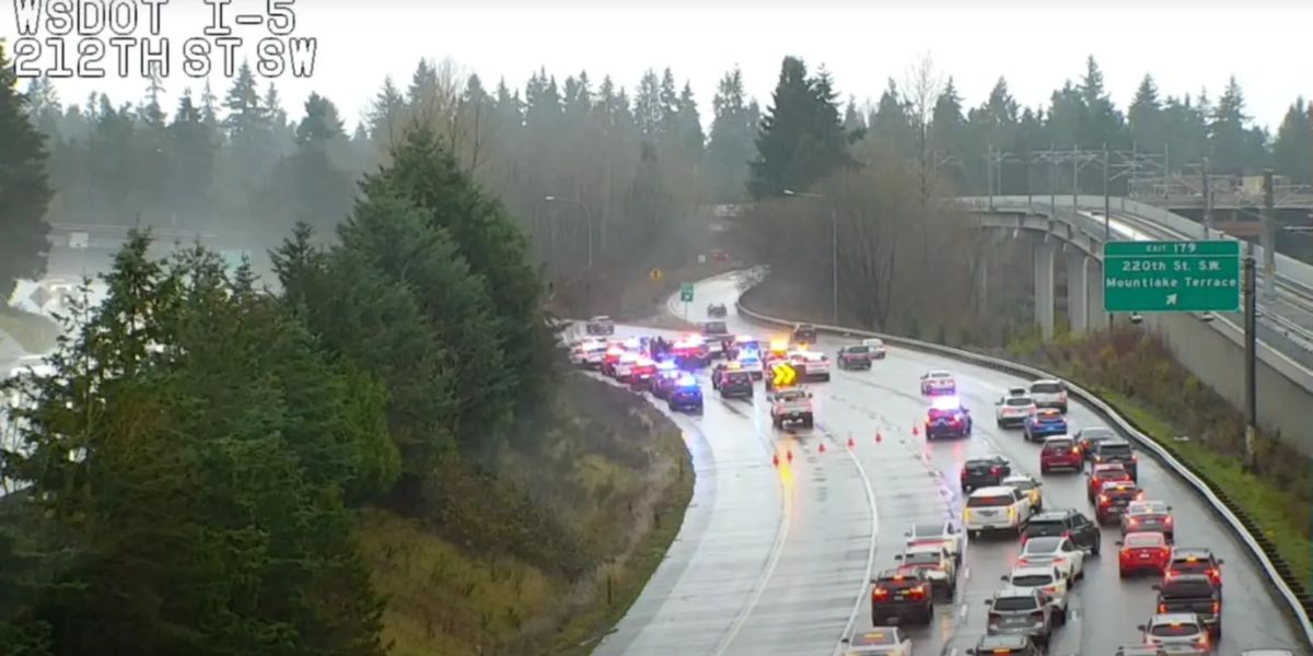 Washington Man Arrested after Hijacking Patrol Car, Dragging Lieutenant on Seattle Freeway