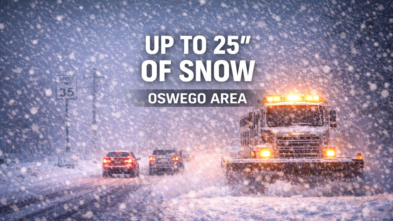 Central New York Braces for Dangerous Lake-Effect Snow as Oswego Area Targets Up to 25 Inches