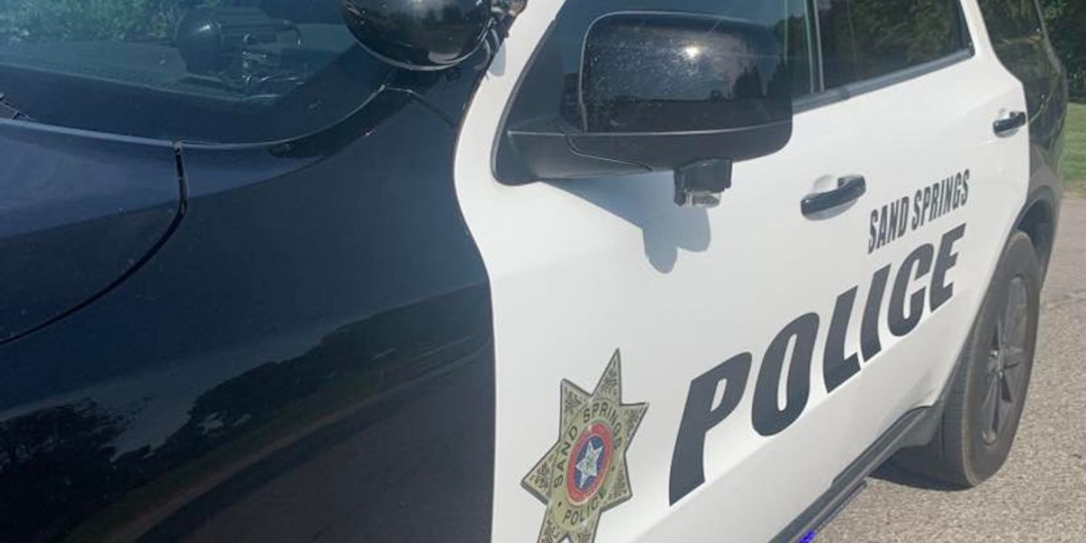 Juvenile Driver Crashes During Sand Springs Police Pursuit; Arrested by Officers