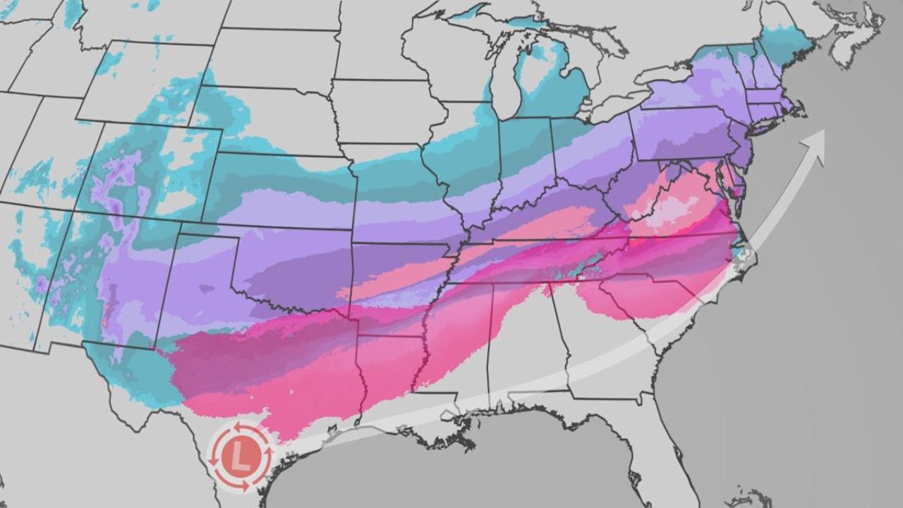 Massive Winter Storm Expected to Impact 180 Million Americans From Texas to Massachusetts