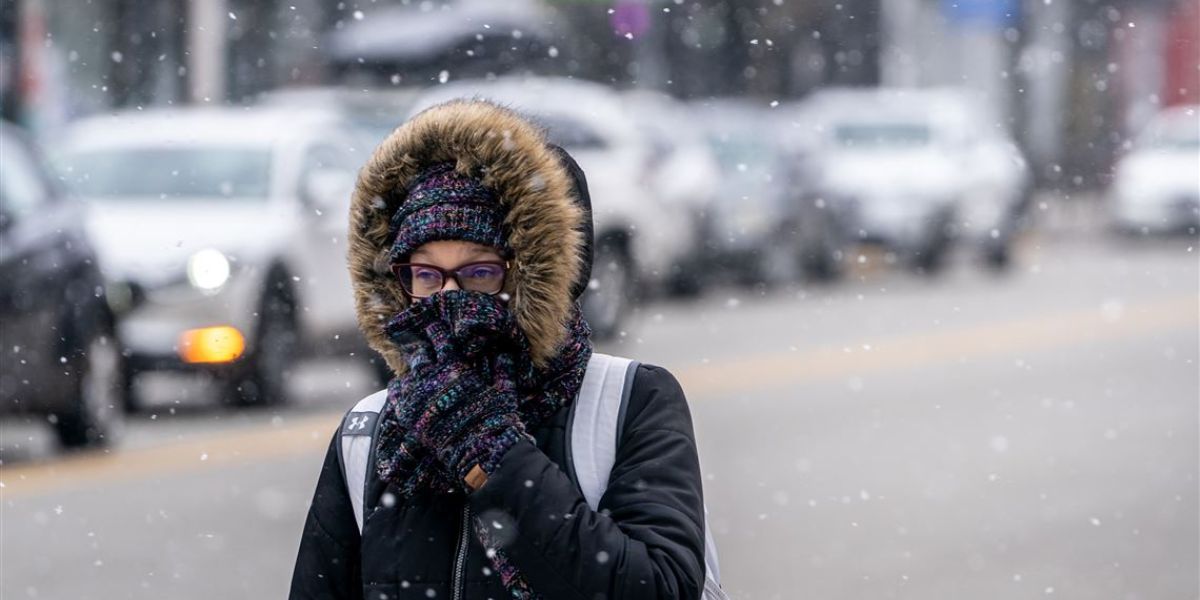 Metro Detroit Braces for Bitter Cold, Snow Showers, and a Warm-Up on the Way